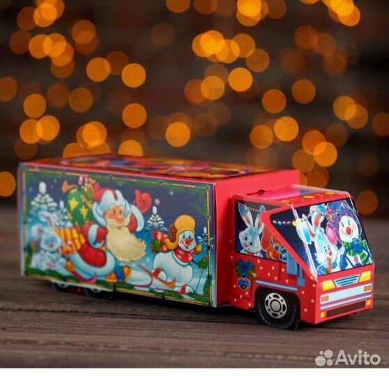 Подарочная коробка грузовик