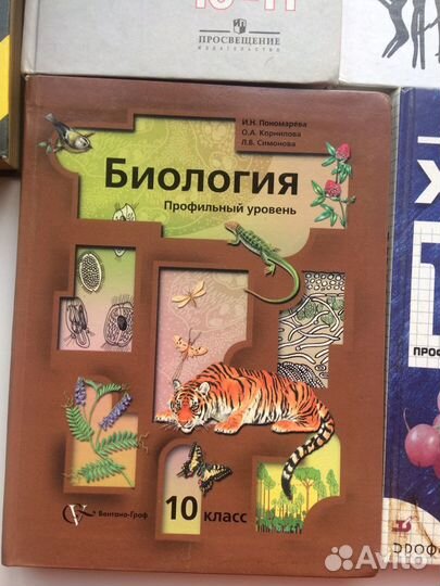 Учебники 10 11 класс