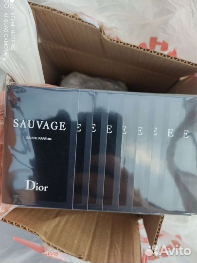 Новые пробники Dior Sauvage eau de Parfum