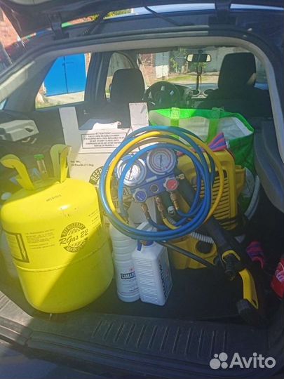 Чистка сплит систем, ремонт сплит систем, заправка