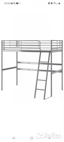 Кровать чердак