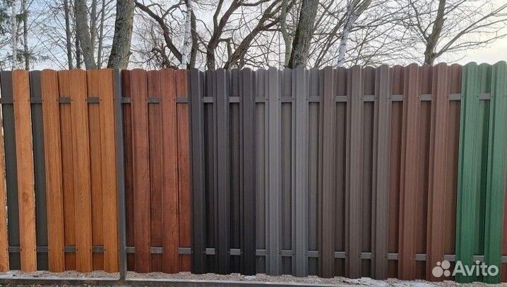 Евроштакетник П- образный