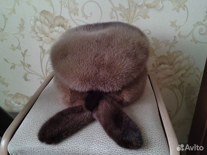 Шапка норковая женская