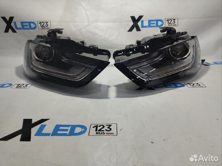 Фара правая левая audi A4 B8 в сборе рест