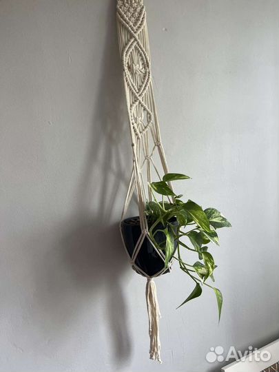 Макраме подвес для кашпо