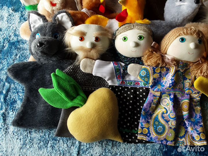 Кукольный театр,Набор из 16 персонажей