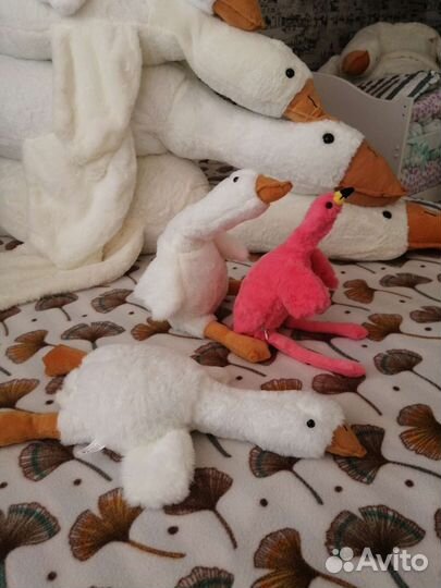 Мягкая игрушка гусь обнимусь