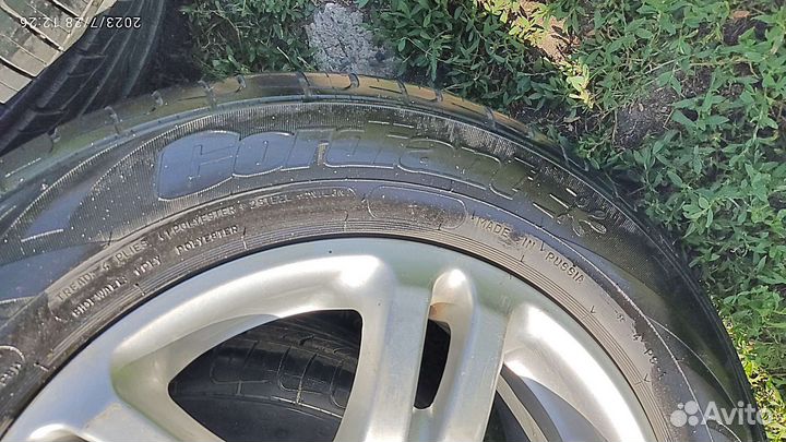 Комплект летних шин Cordiant на литых дисках