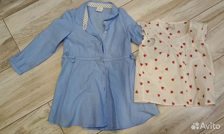 Одежда для девочки пакетом 1,5-2 года