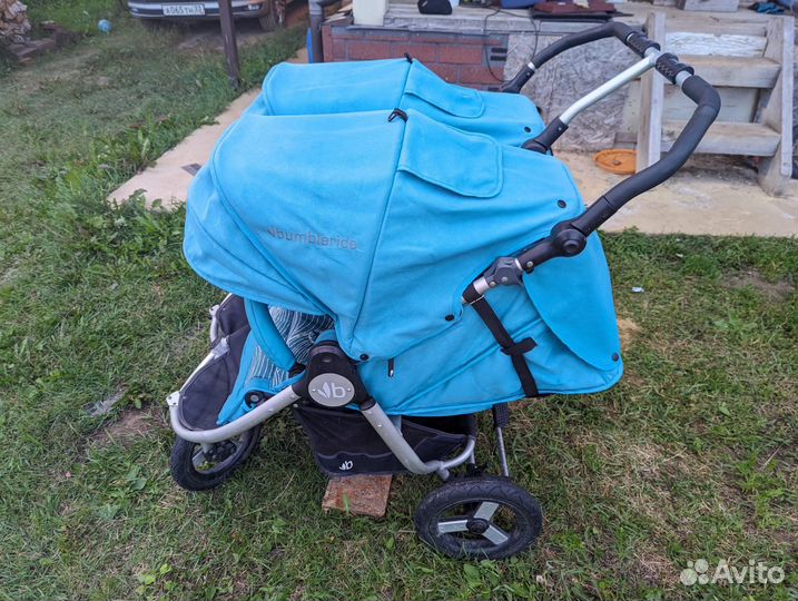 Коляска для двойни bumbleride indie twin