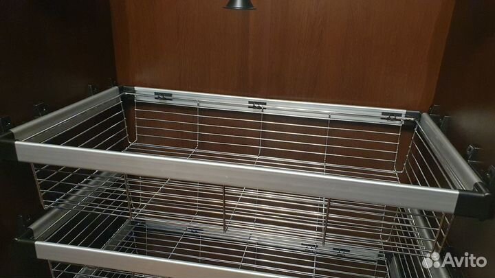 Корзина для белья GTV в модуль 900 мм, хром