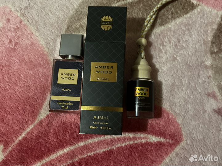 Набор Amber Wood (Духи DutyFree + Автодухи)