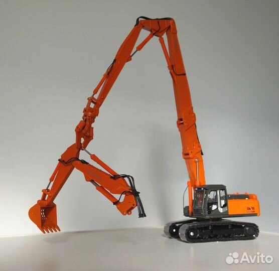 1/50 экскаватор Hitachi разрушитель 2 в 1