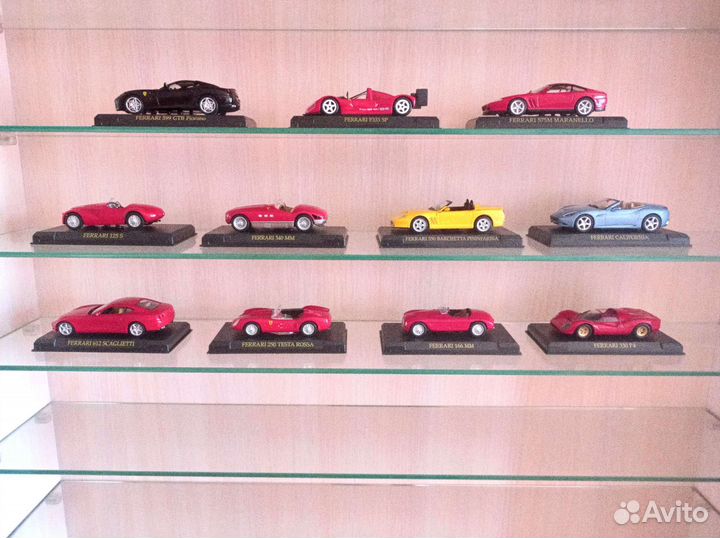 Модели автомобилей 1/43 Ferrari collection