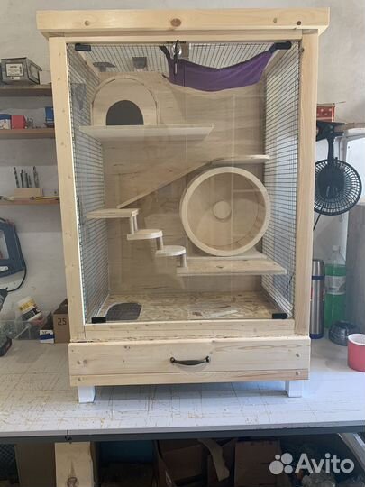 Витрина для шиншилл новая