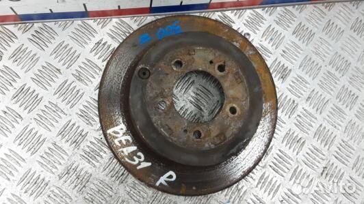 Диск тормозной задний mitsubishi outlander 2 (BEA3