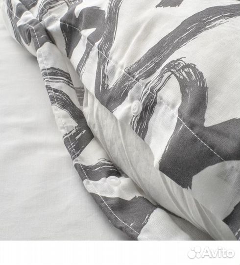 IKEA комплект постельного белья 200х200/50х60см