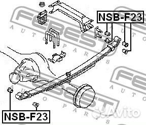Втулка задней рессоры