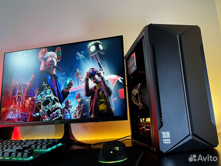 Игровой комплект intel 8 ядер, 16 потоков 16Gb