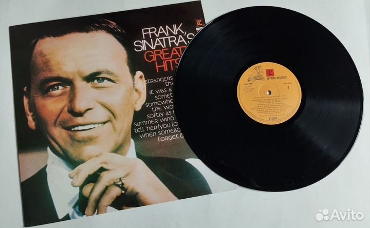 Винтажная виниловая пластинка LP Frank Sinatra Gre