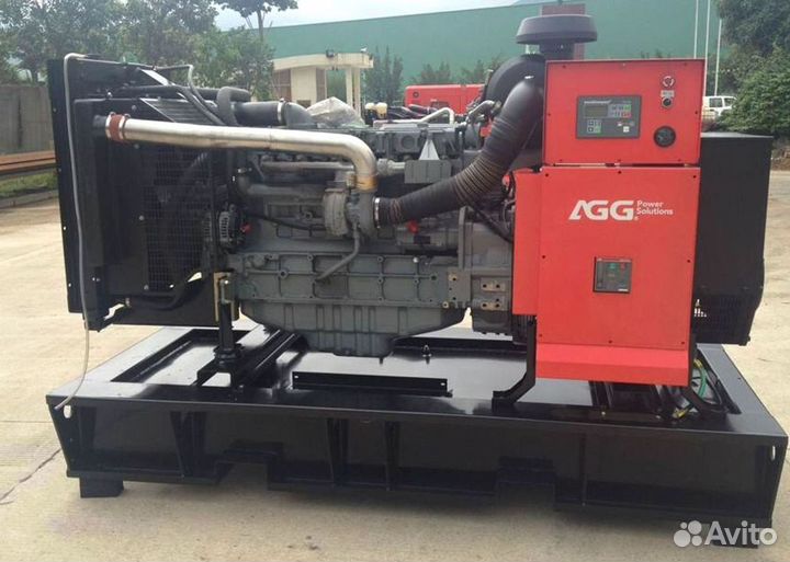 Дизельный генератор AGG 180кВт открытый