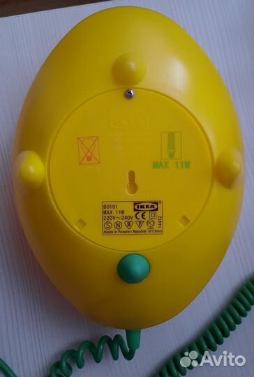Раритетный светильник ночник IKEA