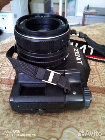 Пленочный фотоаппарат зенит 122