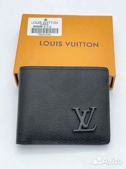 Новое портмоне Louis Vuittоn чёрное