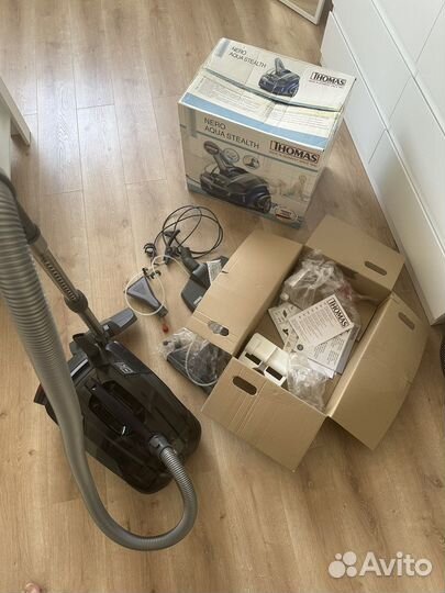 Пылесос Thomas Hero aqua stealth
