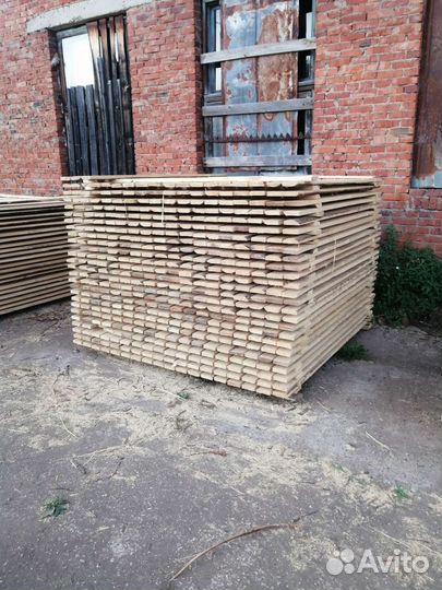 Доска обрезная ел, сосна