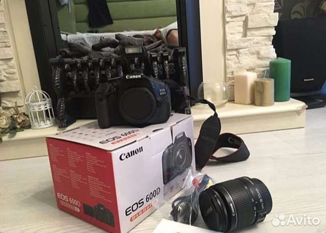 Зеркальный фотоаппарат canon 600d