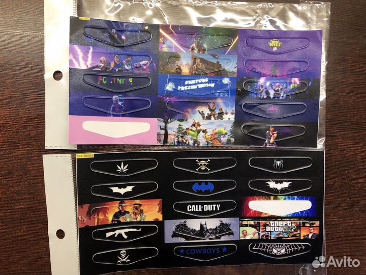 Наклейки на геймпад PS4