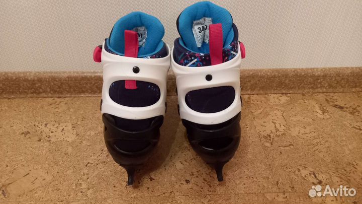 Коньки детские раздвижные nordway 34-37