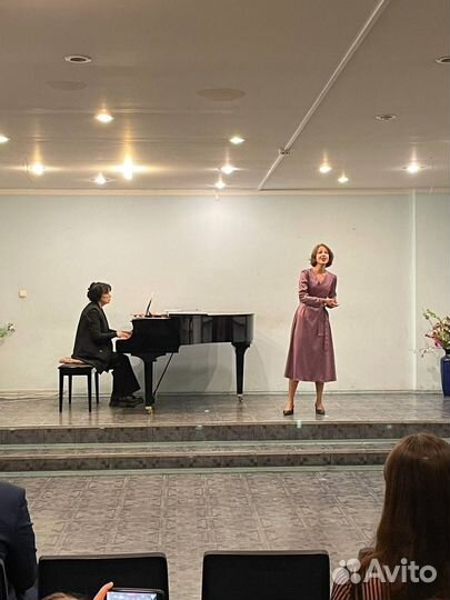 Репетитор по вокалу, фортепиано, сольфеджио