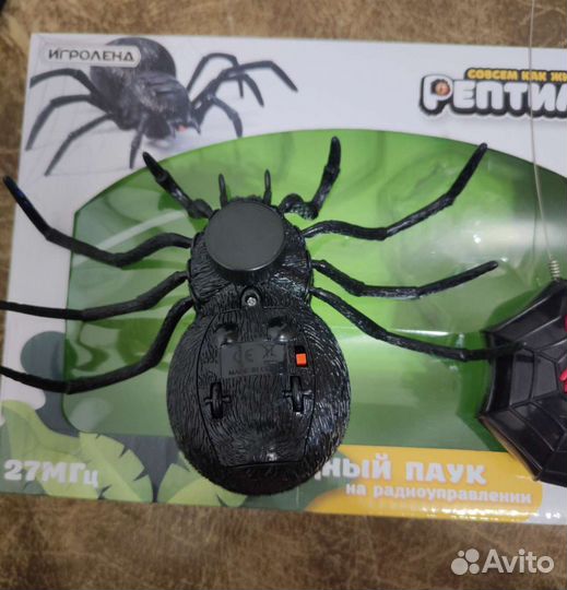Игрушка новая паук на пульте ду