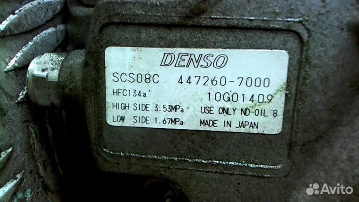 Компрессор кондиционера для fiat doblo 2005-2010