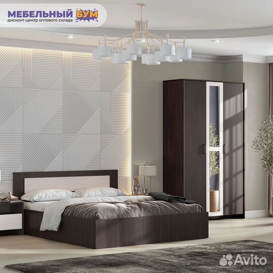 Кровать двойная универсальная мсп-1 1,4х2,0