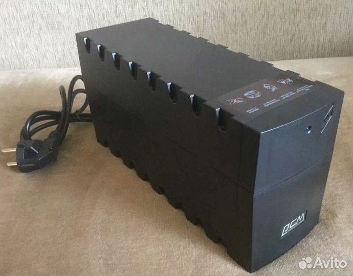 Ибп powercom Raptor RPT-600A 600вa