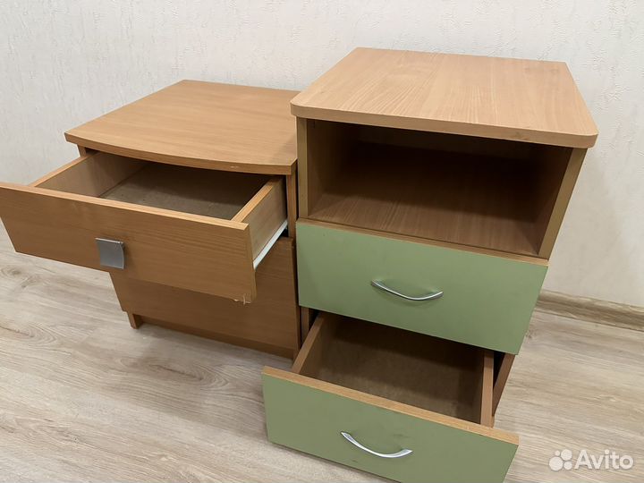 Тумба прикроватная 2 шт бу