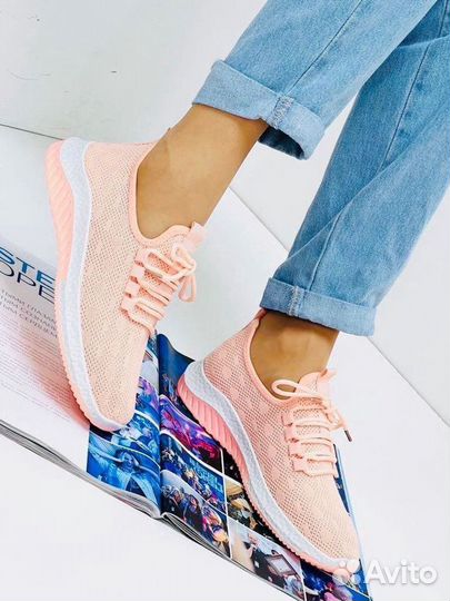 Летние тканевые кроссовки 38,39