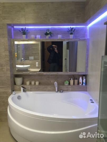 Ремонт в ванной и туалете.ванная под ключ