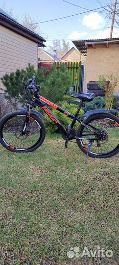 Велосипед подростковый алюминиевый 24 бу