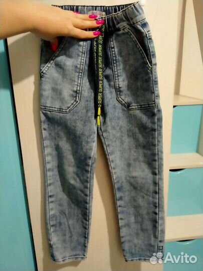 Джинсы для мальчика 110