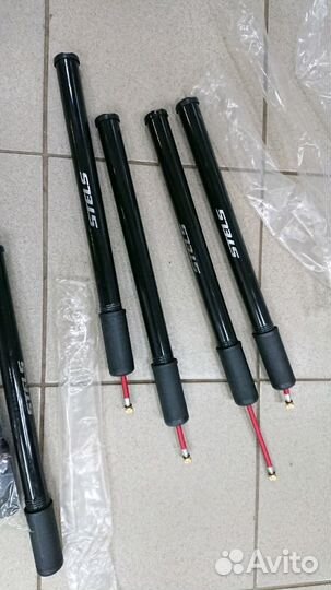 Насос велосипедный с шлангом новый