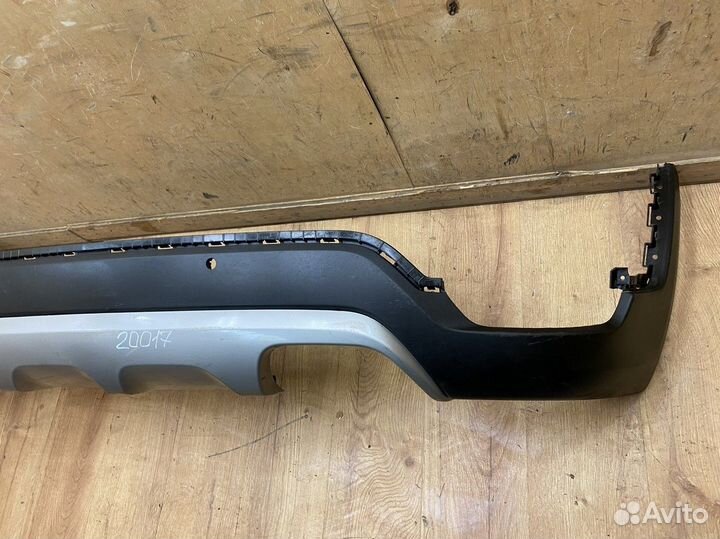 Юбка задняя Kia Rio 4 X-Line 2017-2020