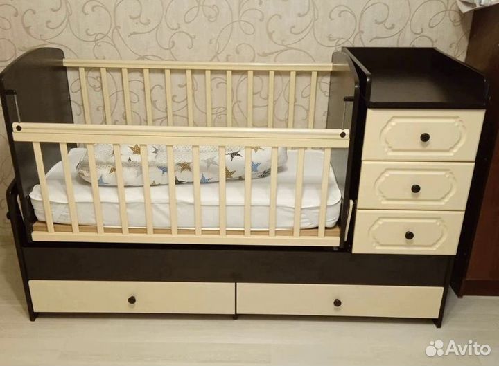 Детская кроватка 3 в 1