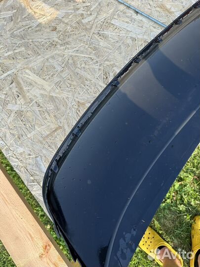 Накладка на задний бампер audi a4 b8