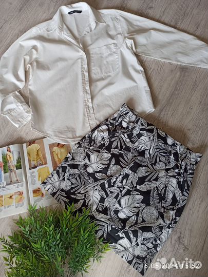 Женские вещи пакетом 44-46 Zara рубашка