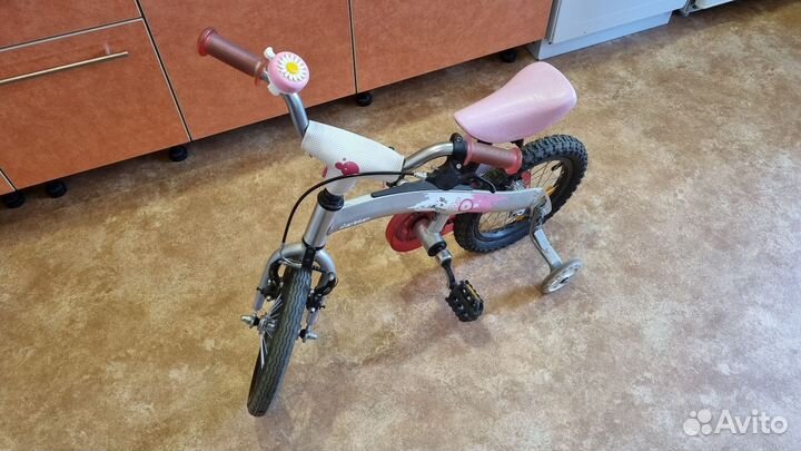 Алюминиевый велосипед-беговел 14