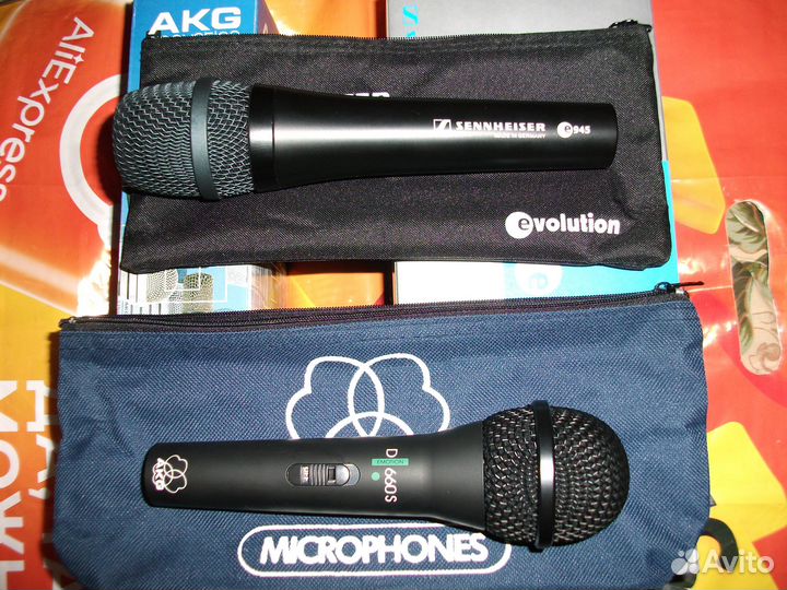 AKG-D660S Sennheizer e945 shure-KSM9G